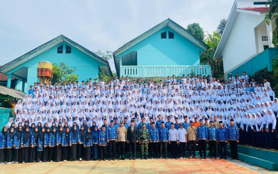 SMP Negeri 1 Cikidang Gelar Upacara Hari Kebangkitan Nasional