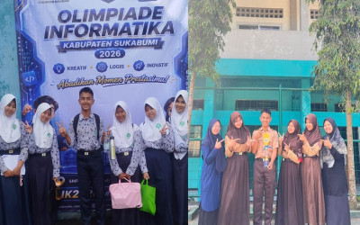 SMP Negeri 1 Cikidang Raih Juara 2 Olimpiade Informatika Kabupaten Sukabumi Lewat Film Pendek